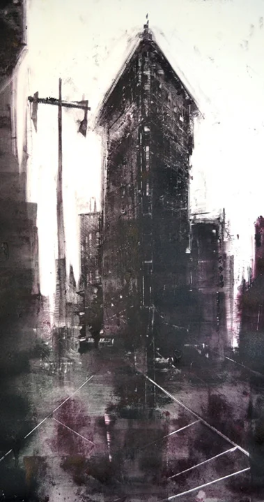 FLATIRON, 2011, Mixed Media on Paper