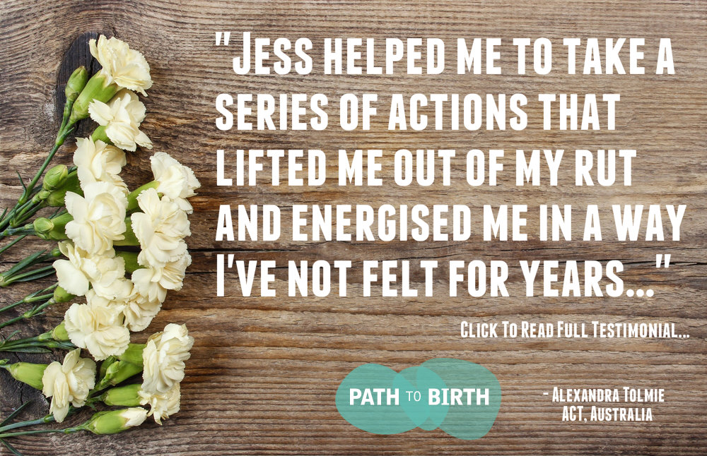 Client testimonial referral Jess Lowe Fertility Coaching Path To birth