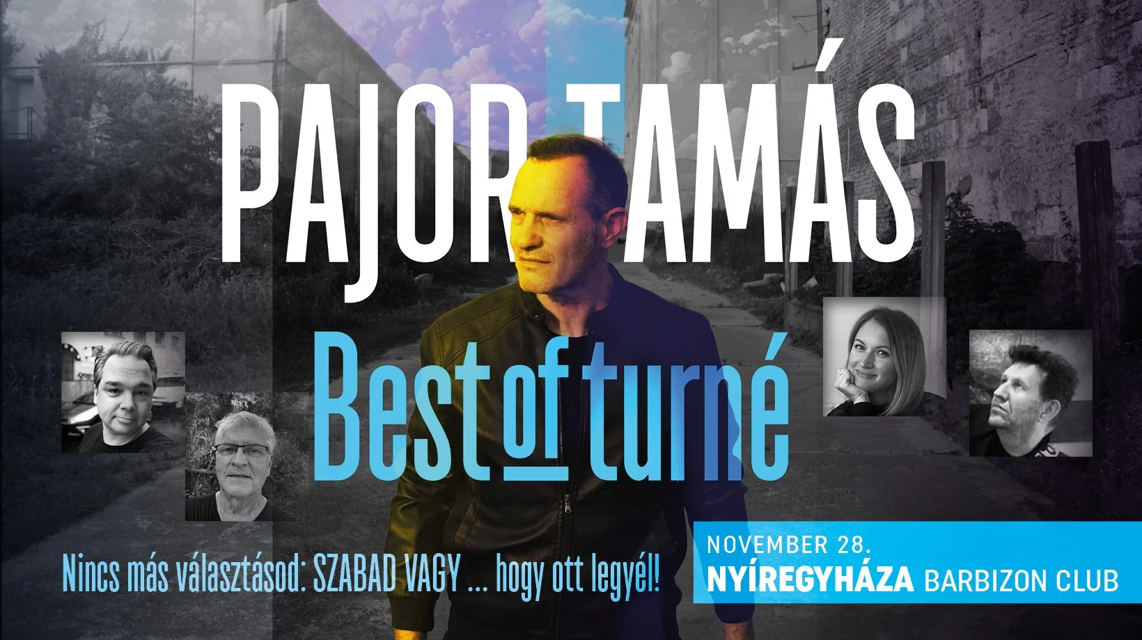 Pajor Tamás Best of turné I Nyíregyháza