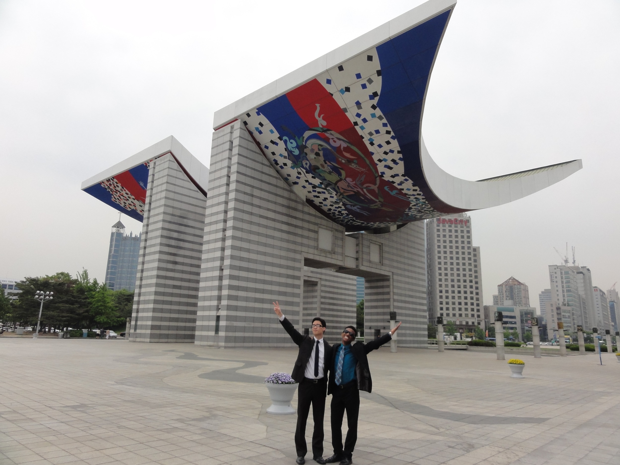 The World Peace Gate in Seoul