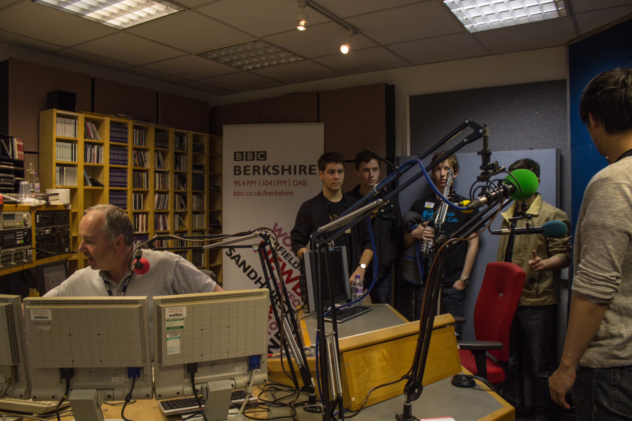 Jammin' out on BBC Radio with Phil Kennedy