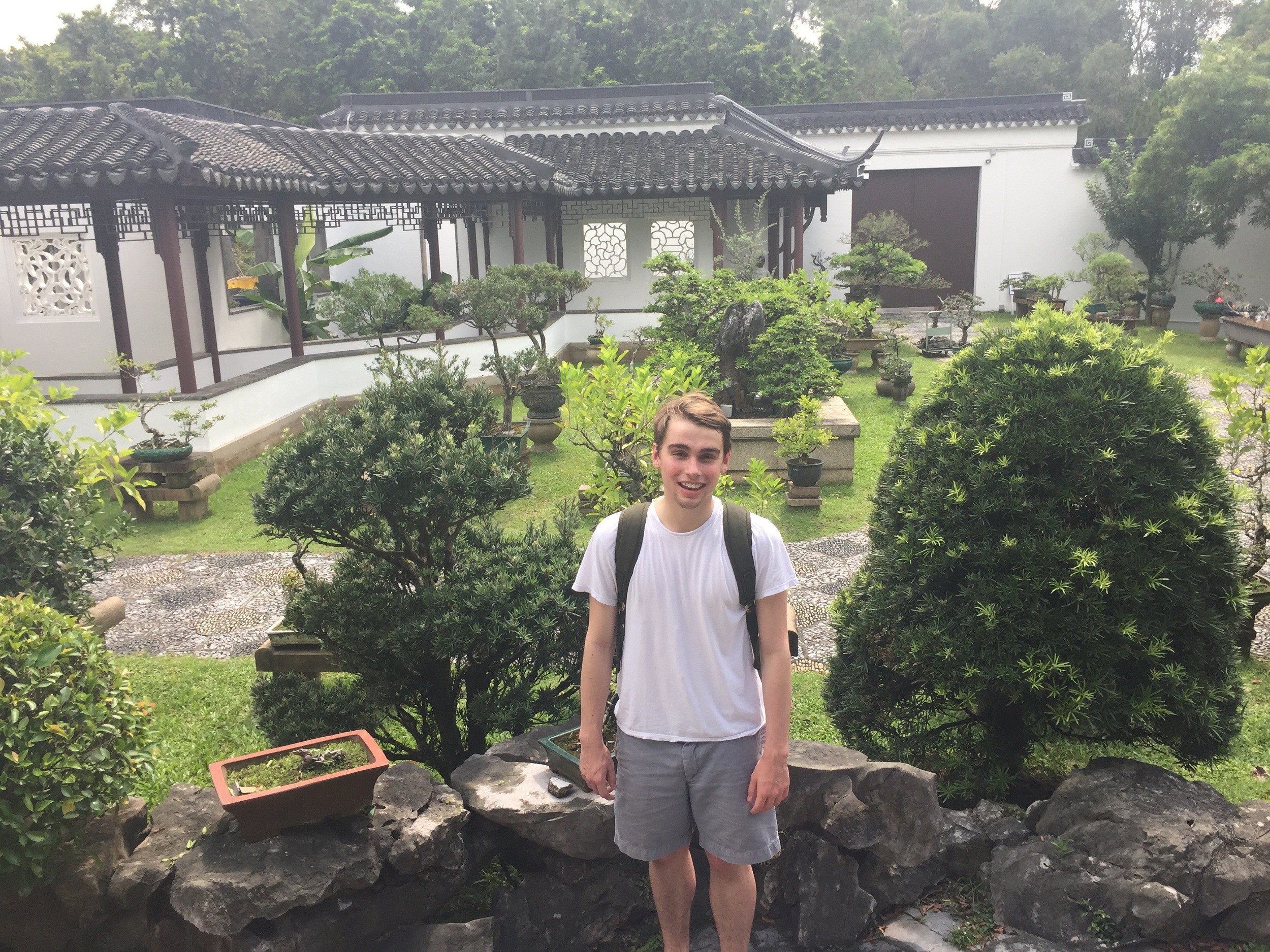 Our most kawaii junior, Thomas, explores the Singapore Japanese Gardens