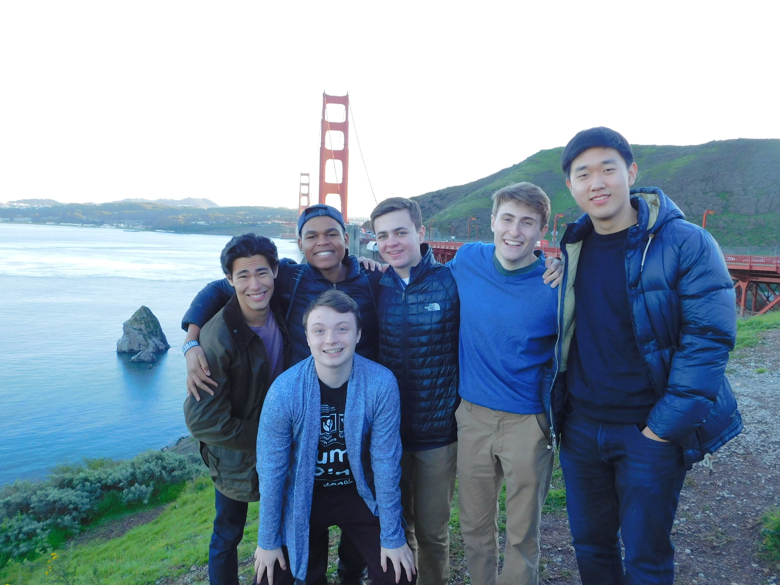  Freshmen Kittens in front of the Golden Gate Bridge 