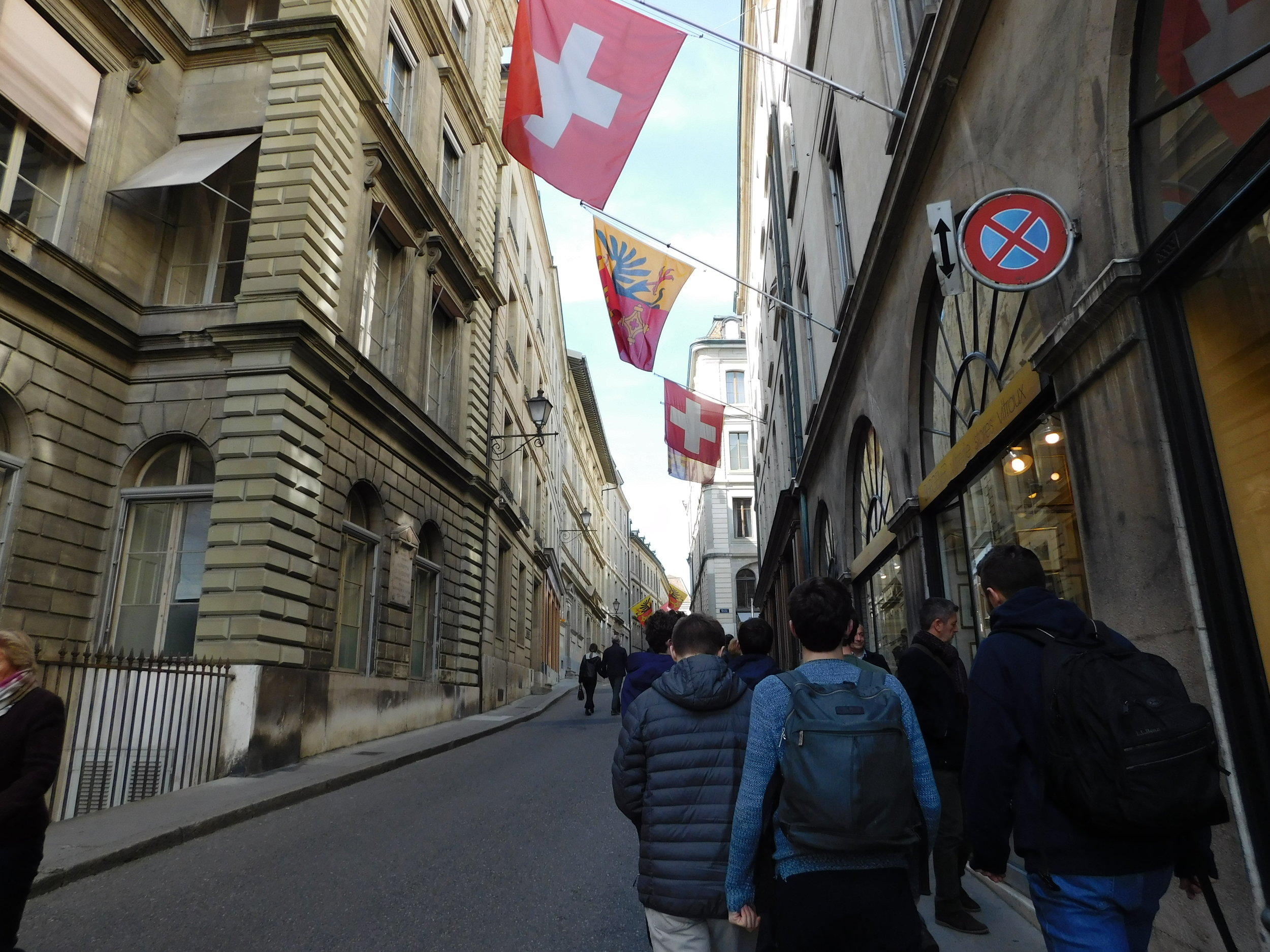  Walking through Geneva 