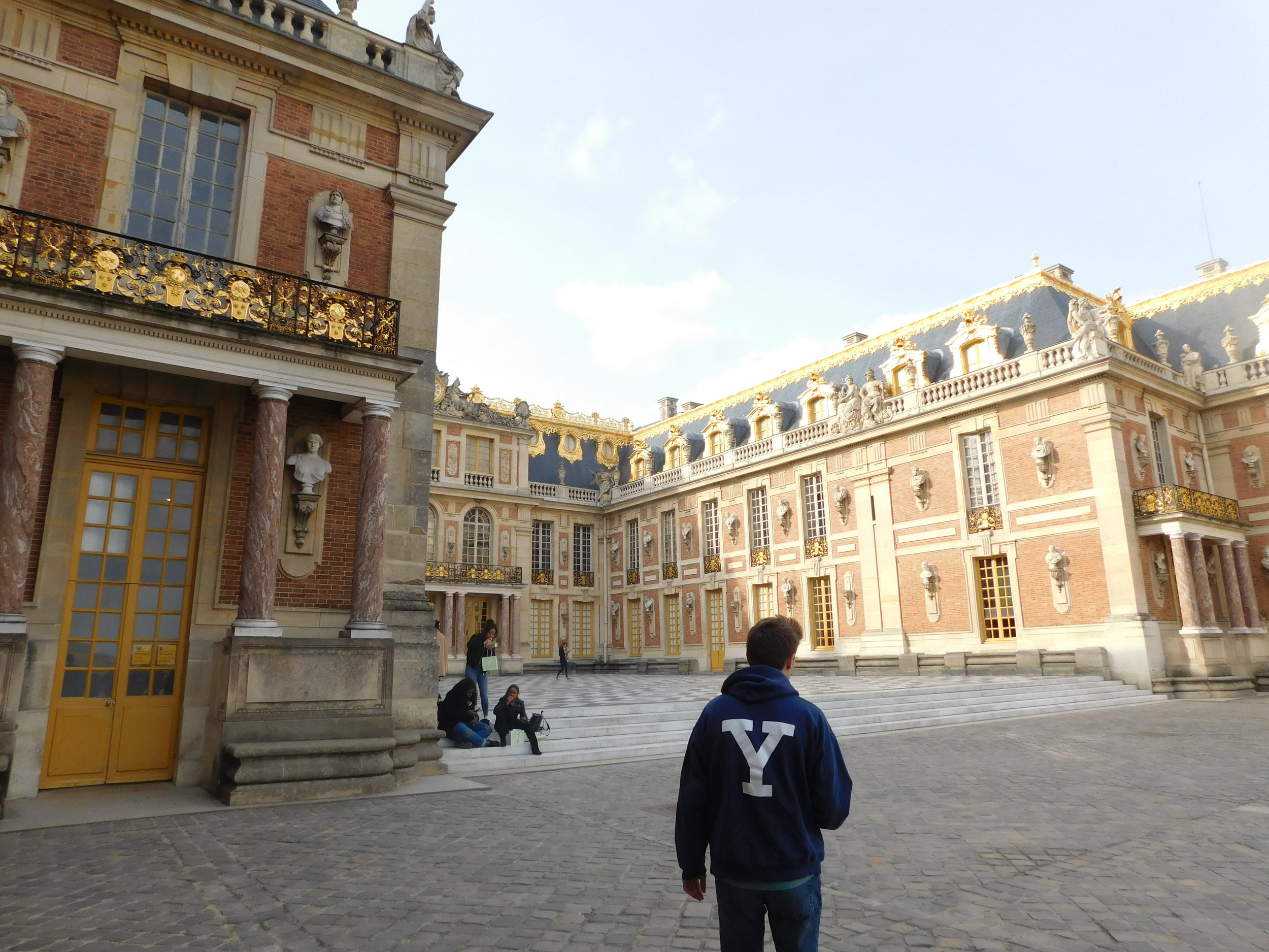  Representing Yale in Versailles! 