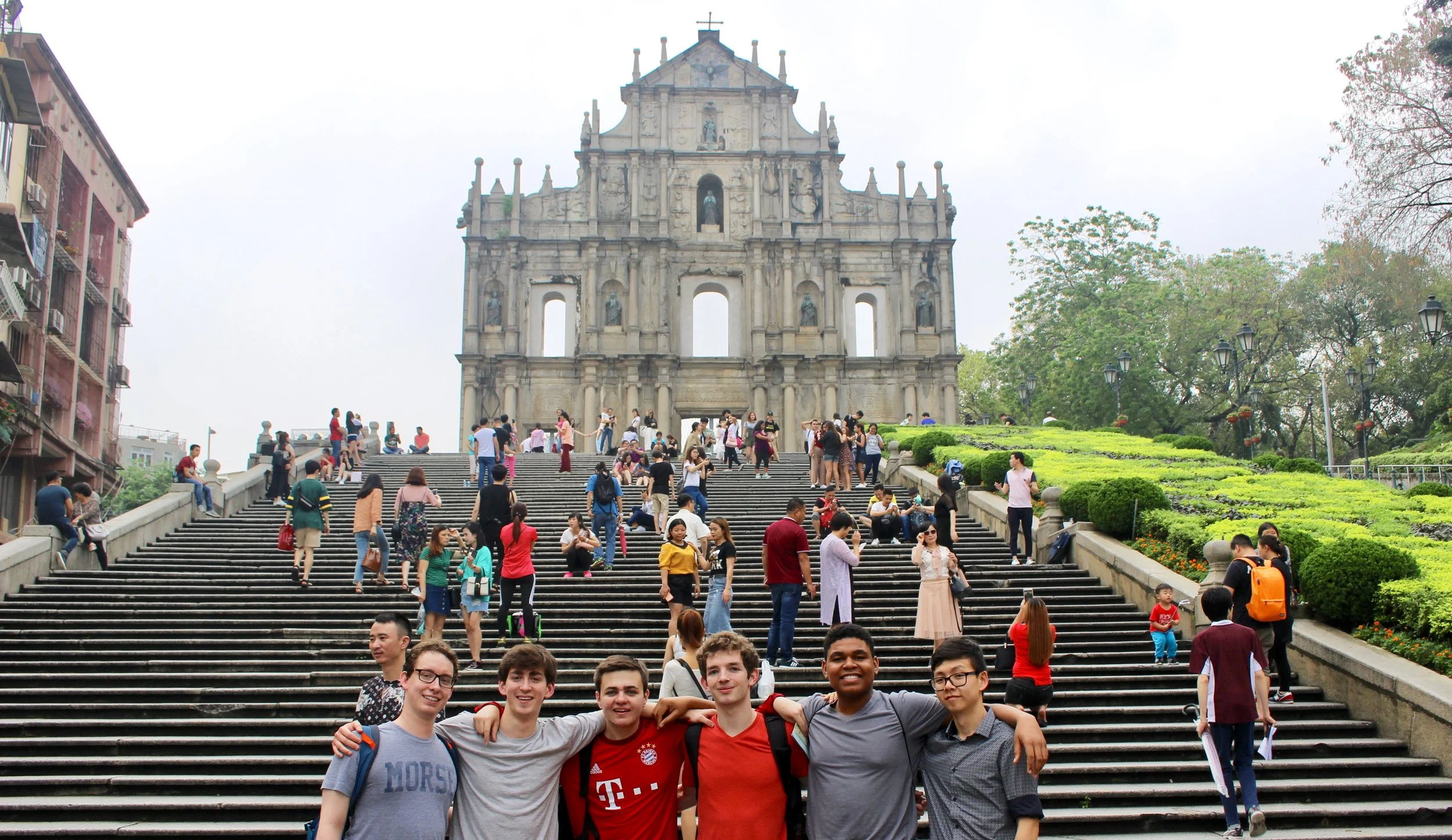 Centuries-old Portuguese ruins
