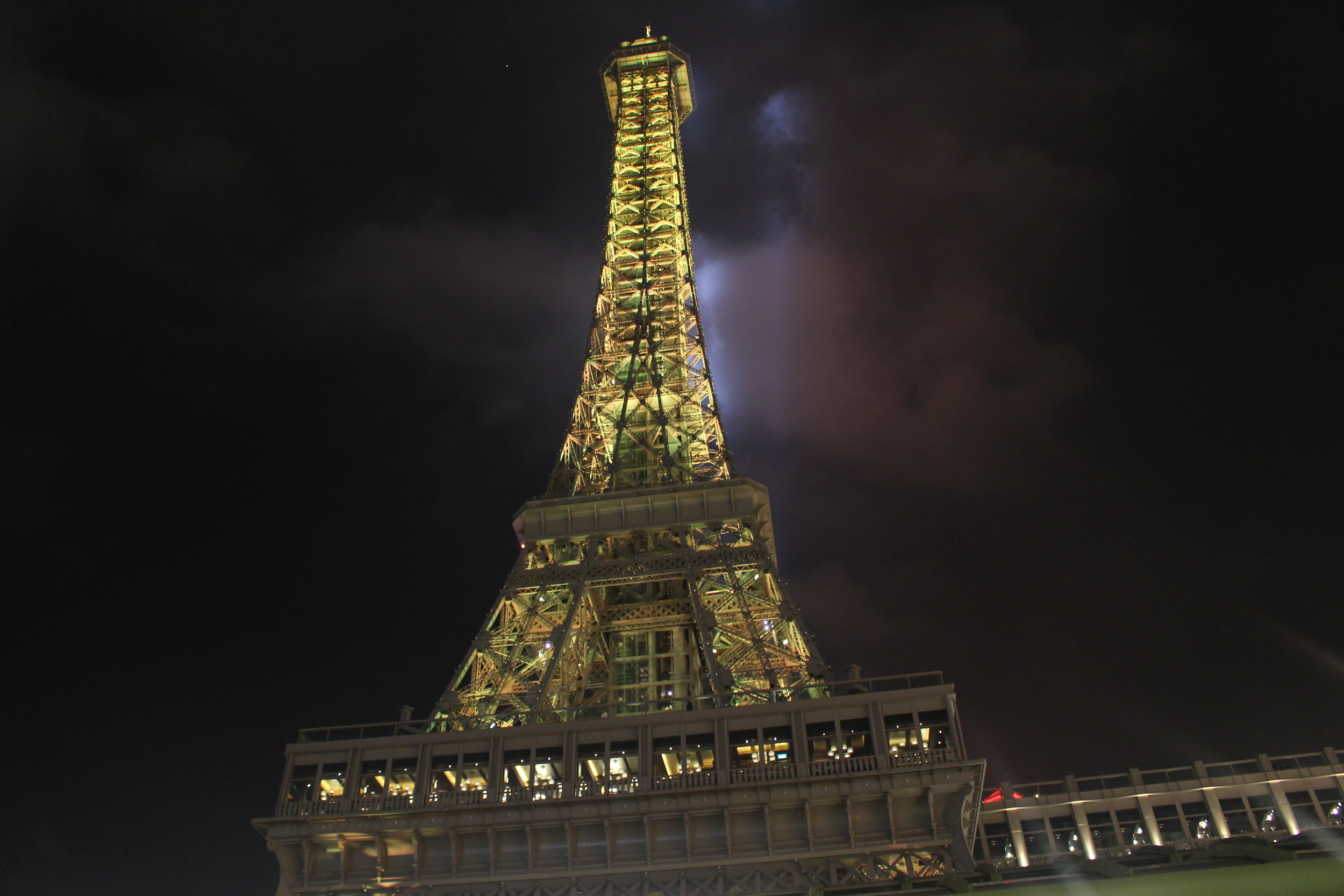  Outside  The Parisian , one of Macau's famous casinos 