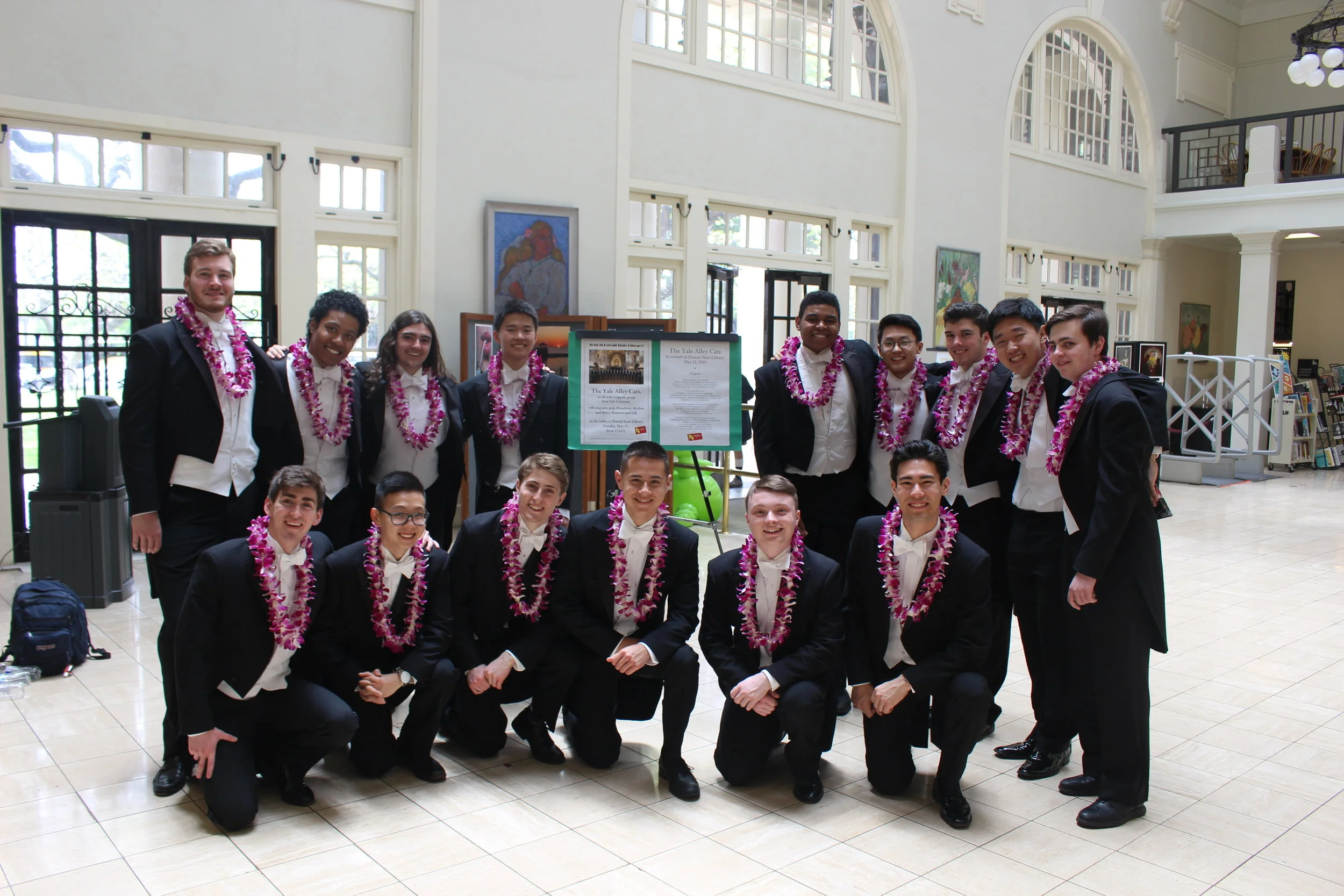 Singing for the Hawaii Public Library
