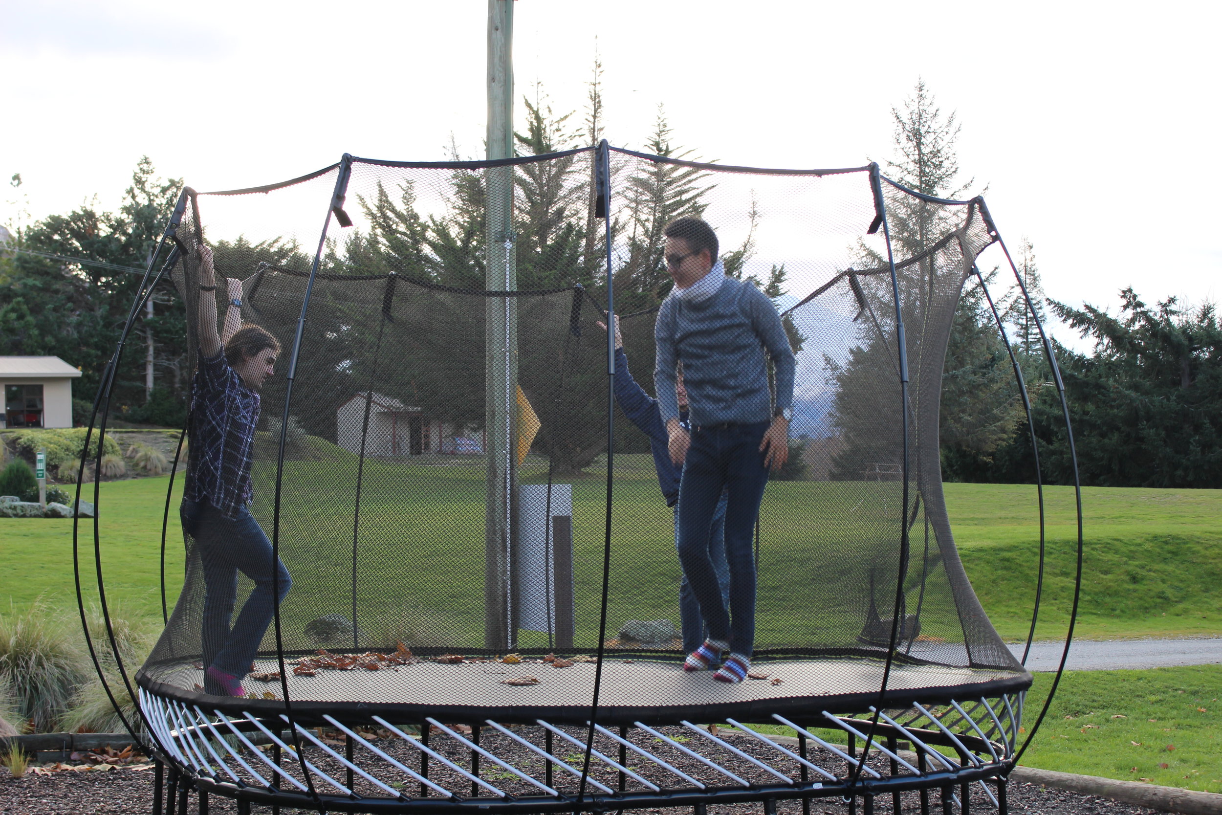  Trampoline break in Wanaka, New Zealand! 