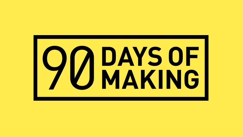 An endurance creativity blog. Matt and I made something every day for 90 days.