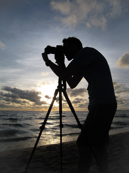 That's me on the beach in Phu Quoc, Vietnam