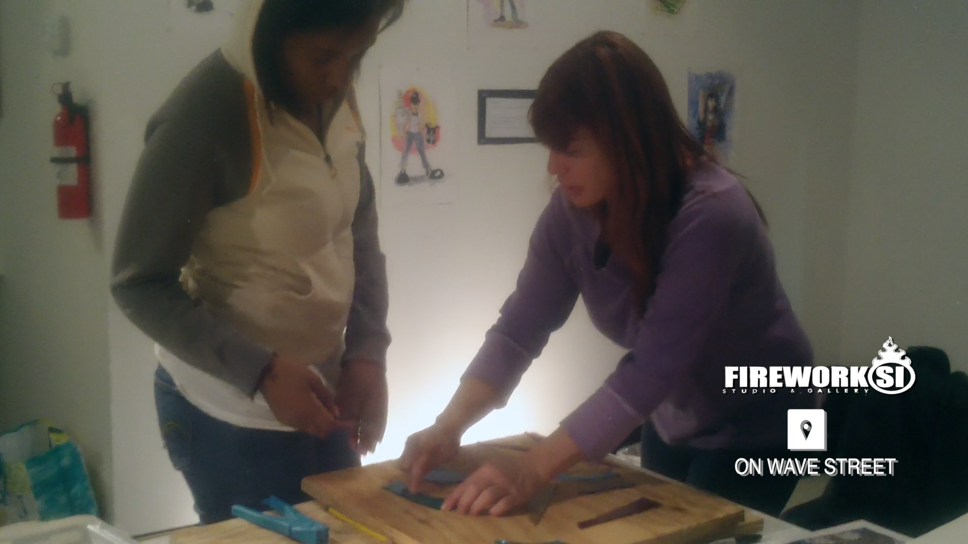 FireworkSI Glass Mosaic Workshop Video