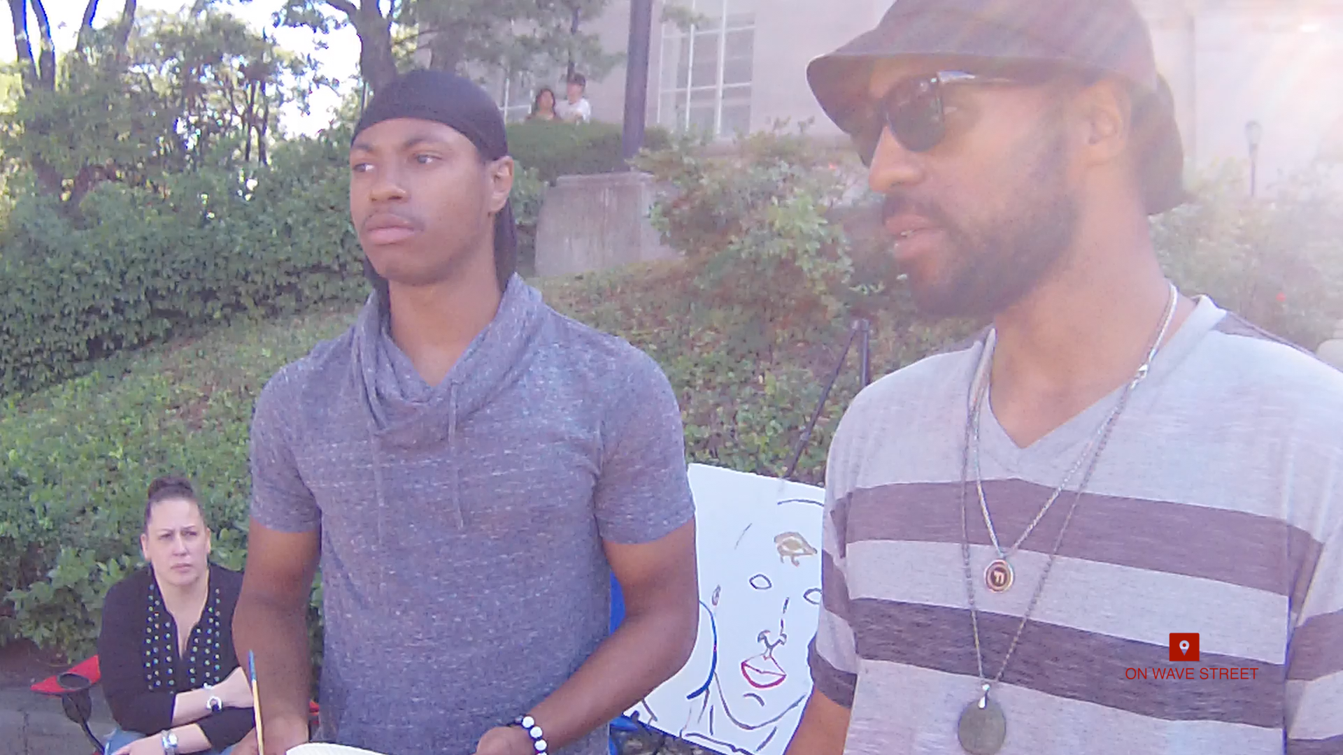 Eric Mapp at the I Heart Artist Market