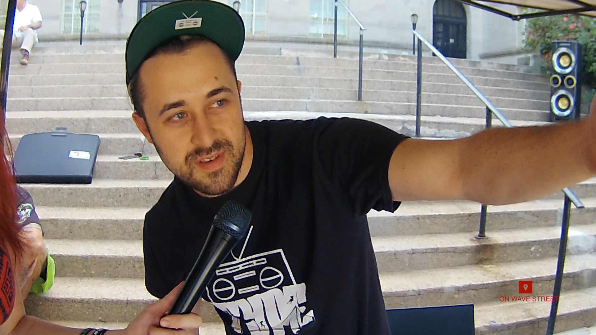 Dave Noodles at the I Heart Artist Market