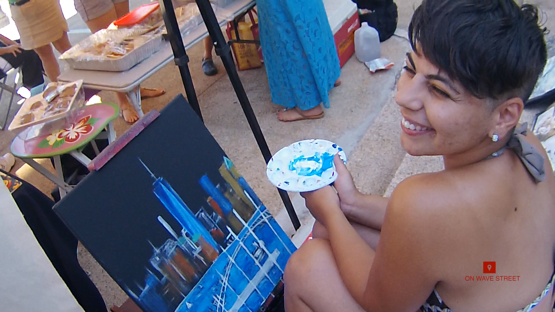 Tiffany Porcu at the I Heart Artist Market