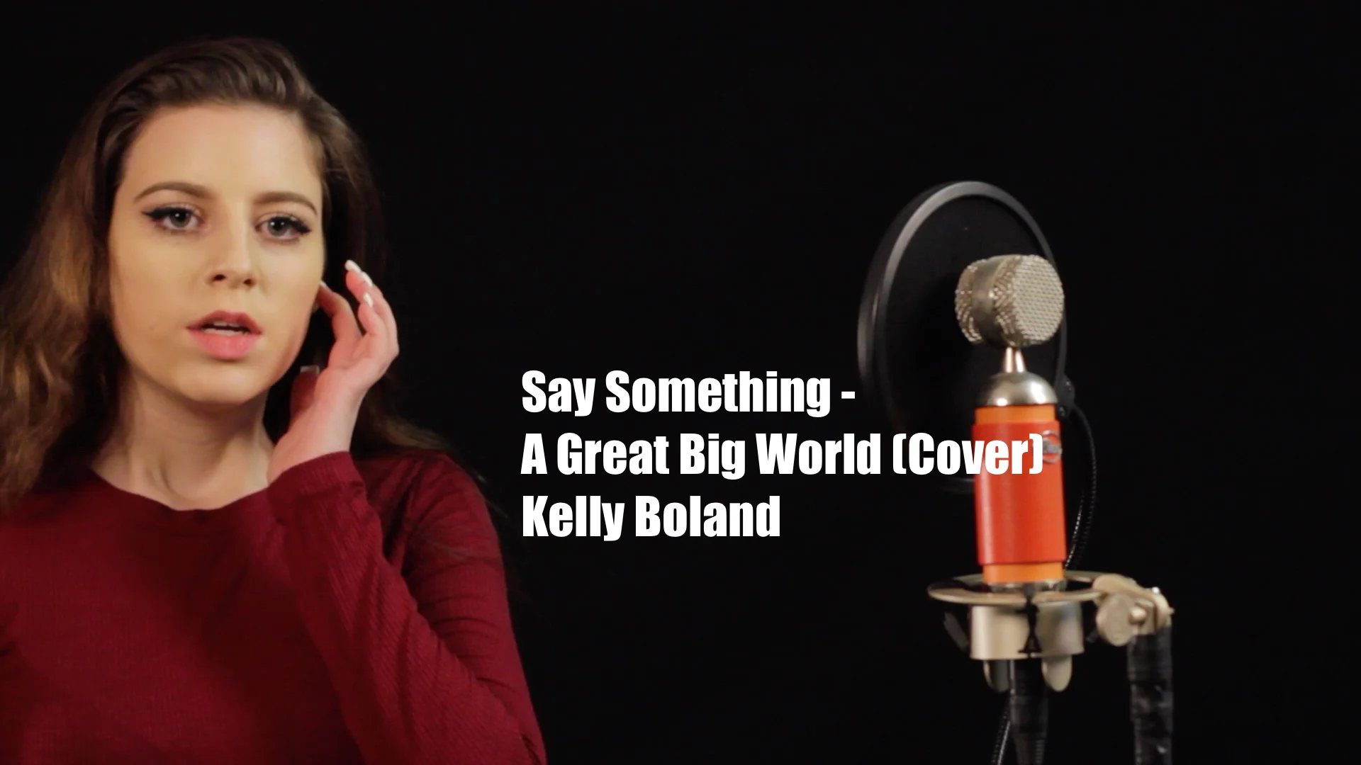 Say Something - A Great Big World (Cover)/ Kelly Boland 