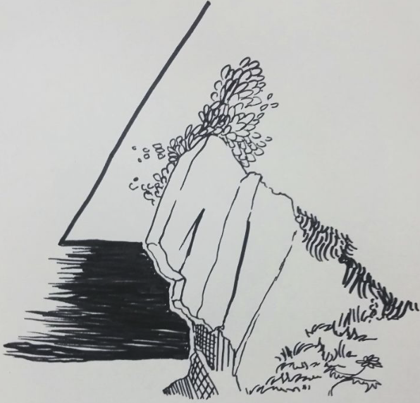 "Mountain" ink 2017