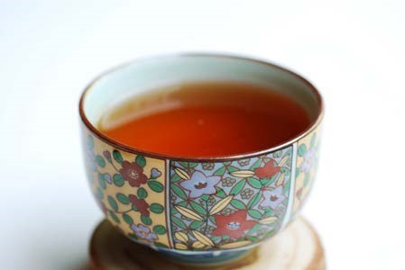 Honey Scented black tea brewed.