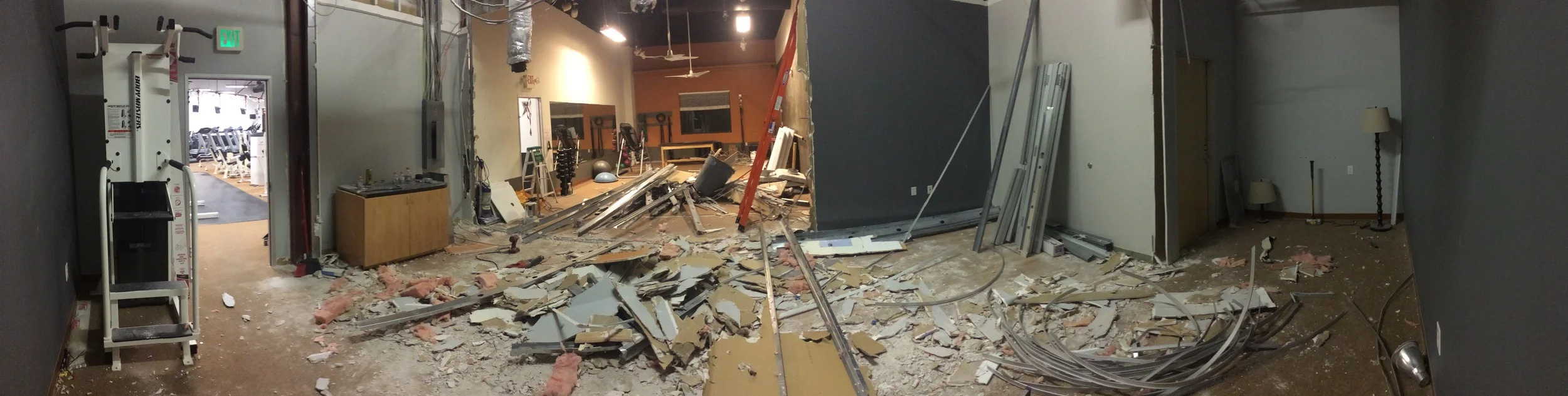 "The Impact Room" is nearing completion