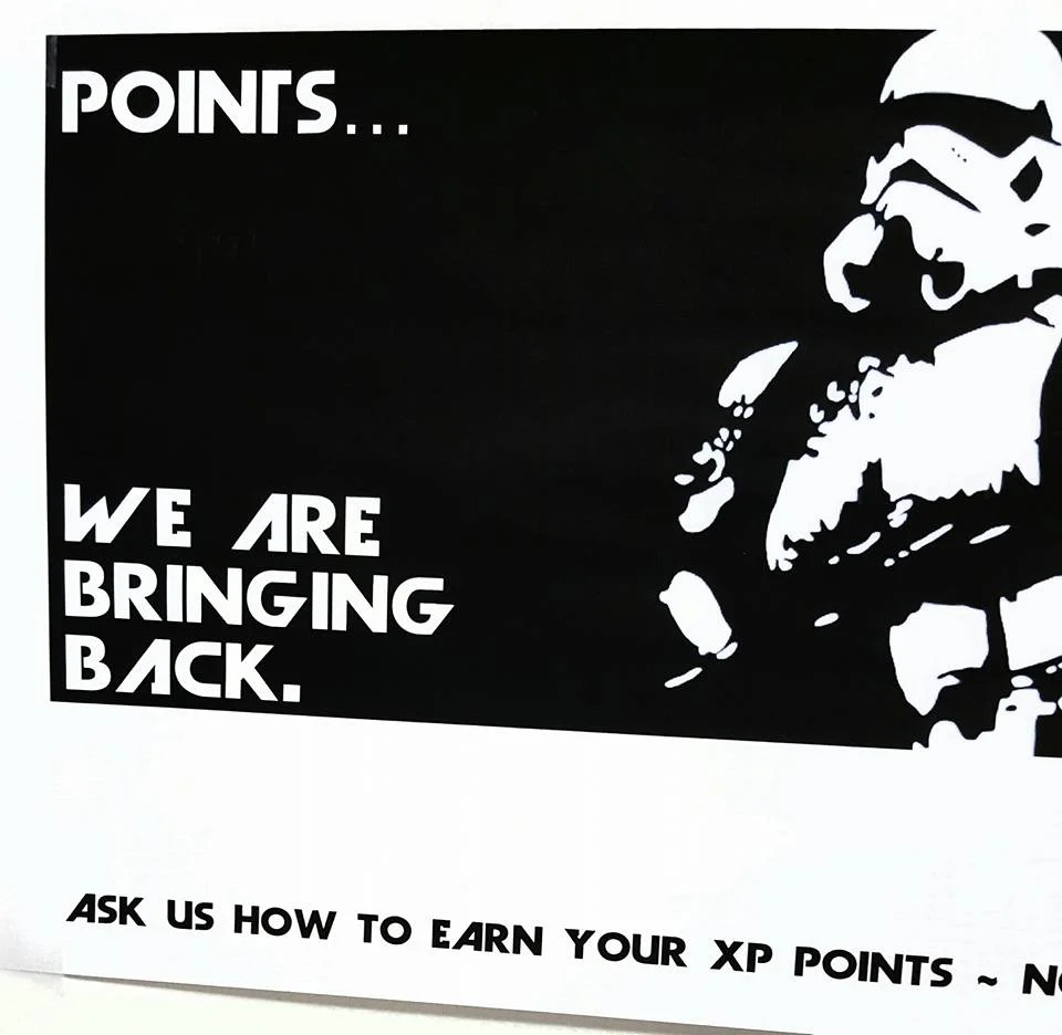 Points are back!