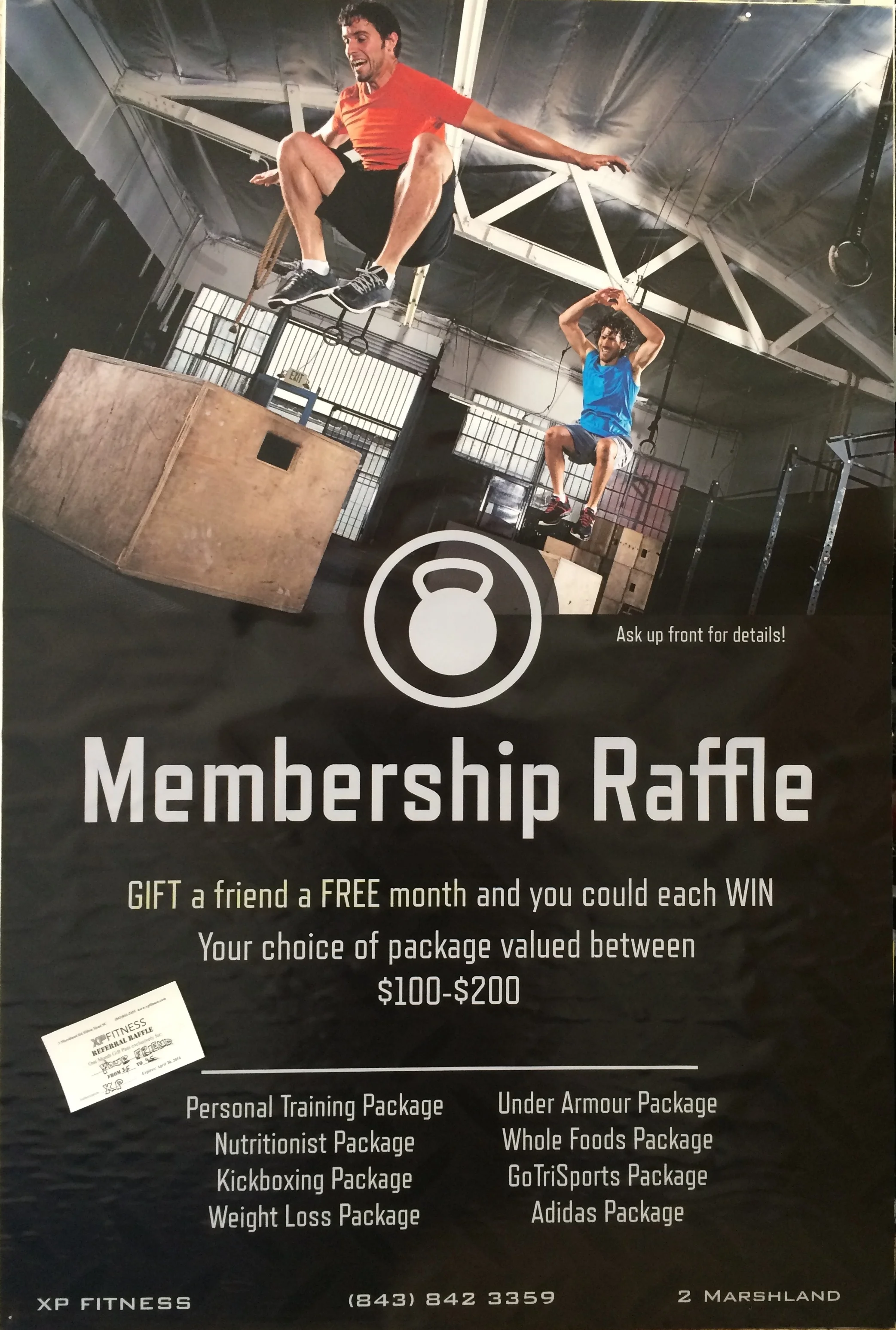 March/April PROMO RAFFLE: Gift a friend a FREE month and win!