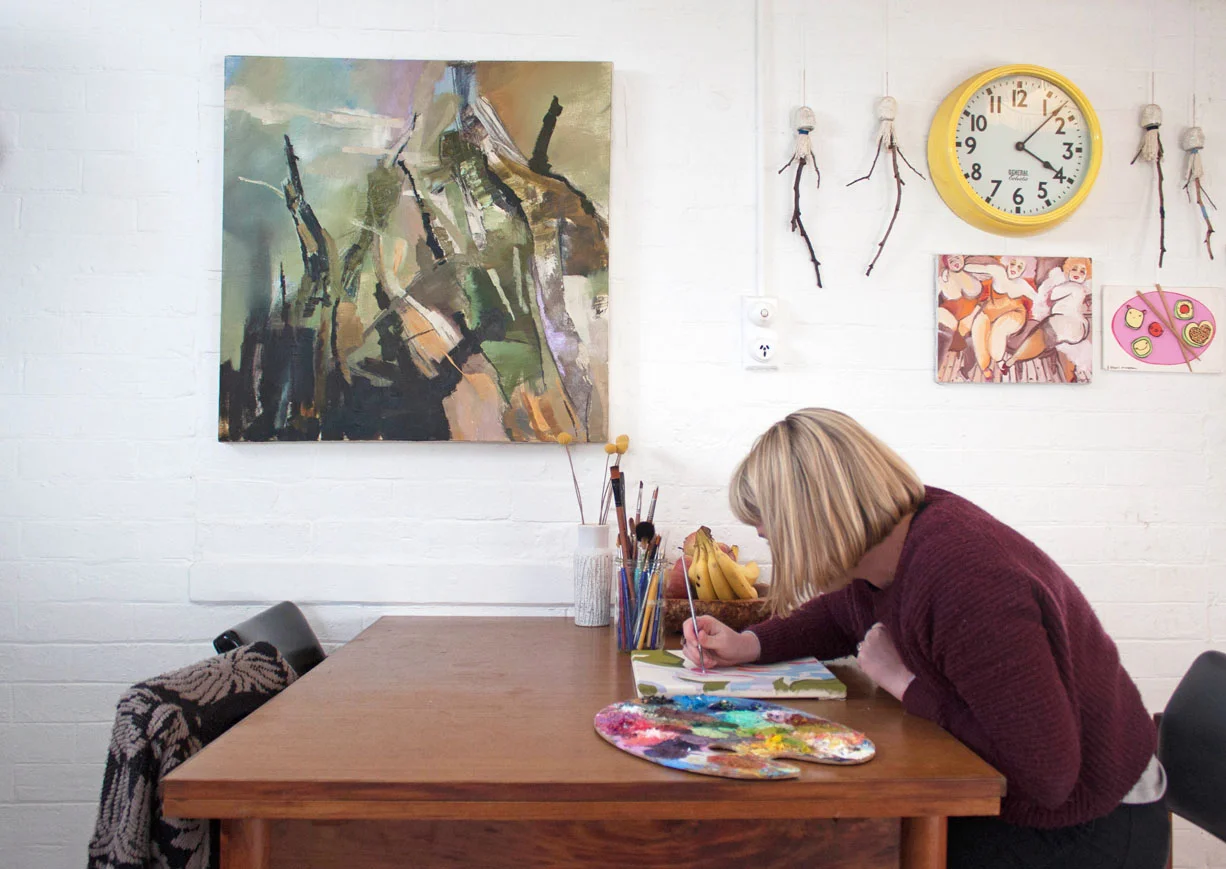 Studio Visit for The Journey Person Collective