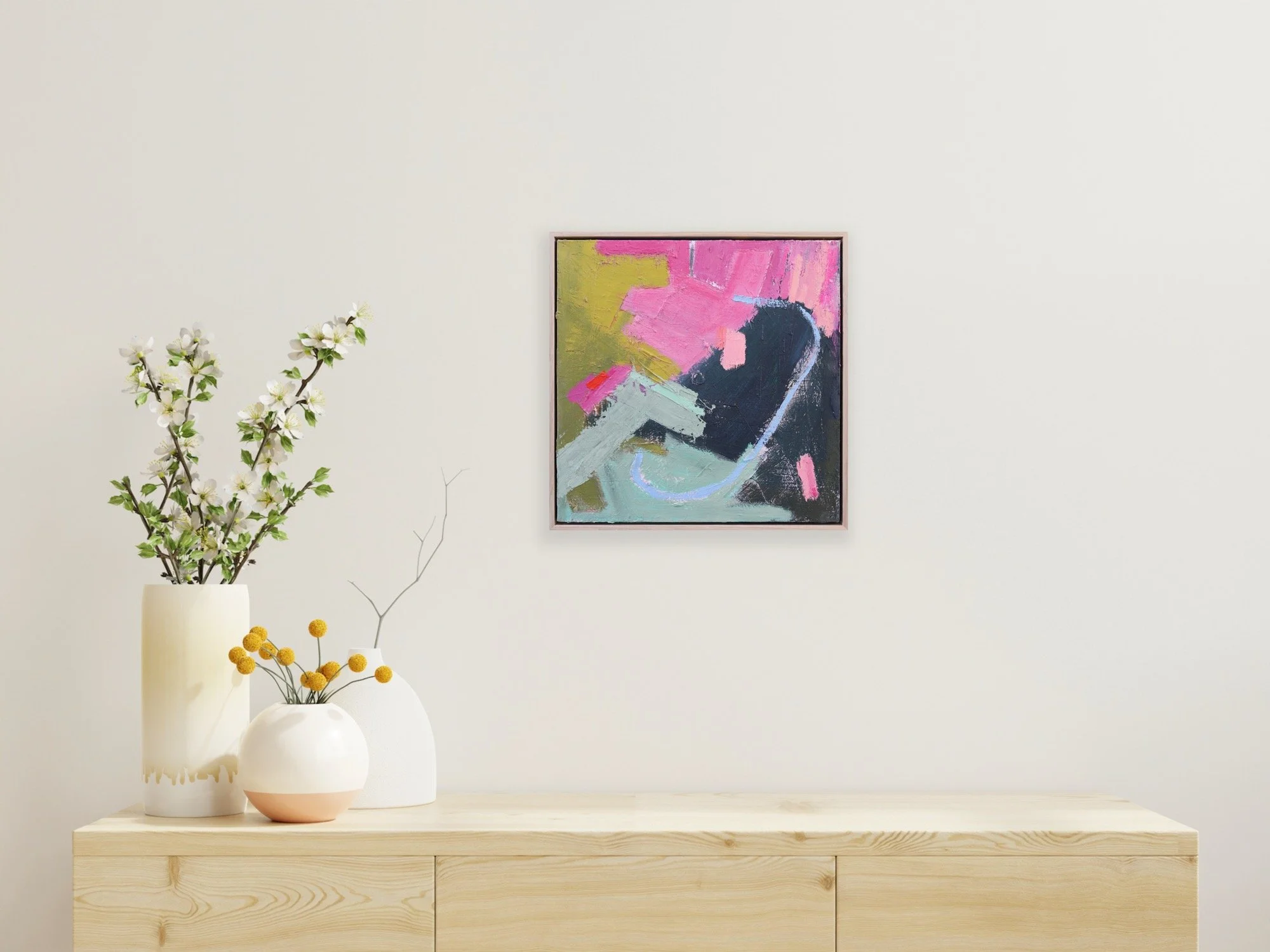 Madeline Young, Australian abstract art, one-of-a-kind original artwork, colourful abstract art, original Australian art shop online.