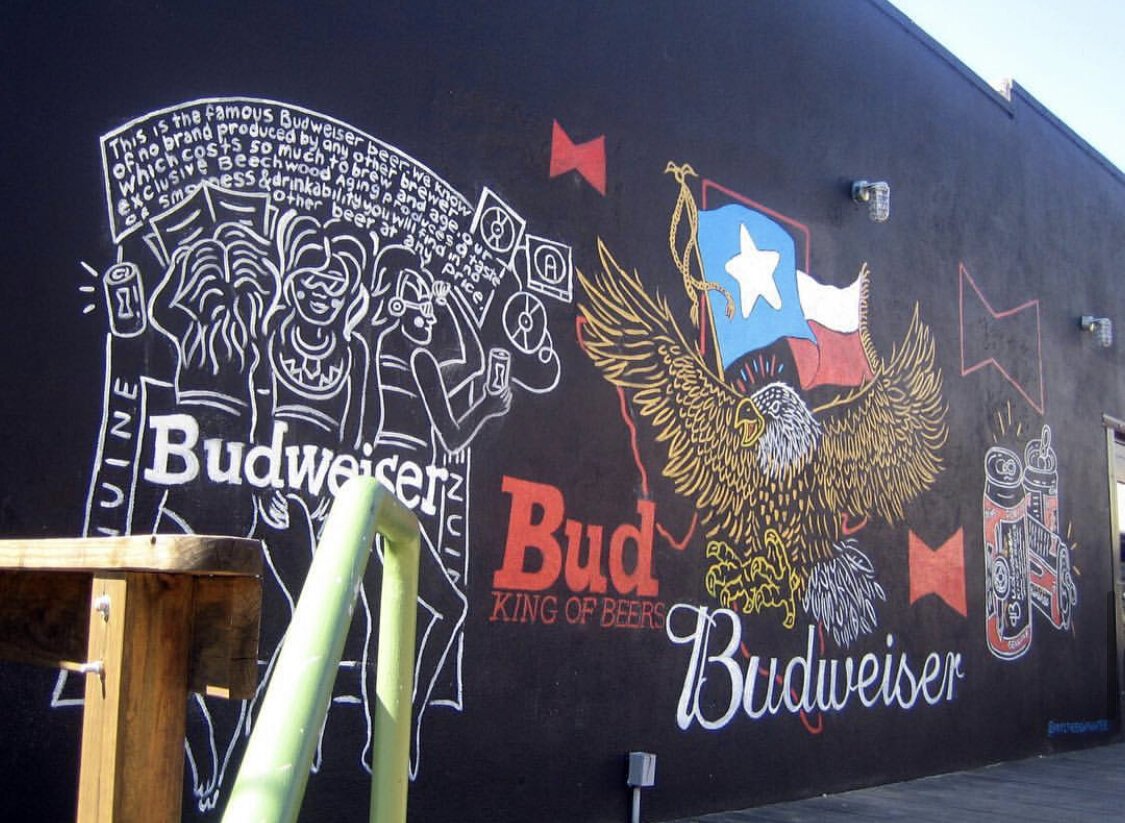 Budweiser Promo Mural