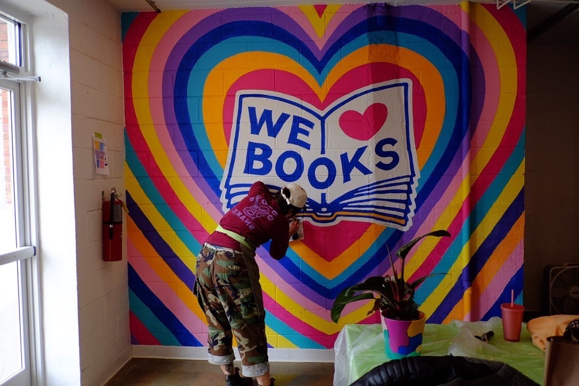 We Love Books Mural