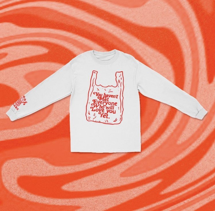 Screen Printed Long Sleeve Tee