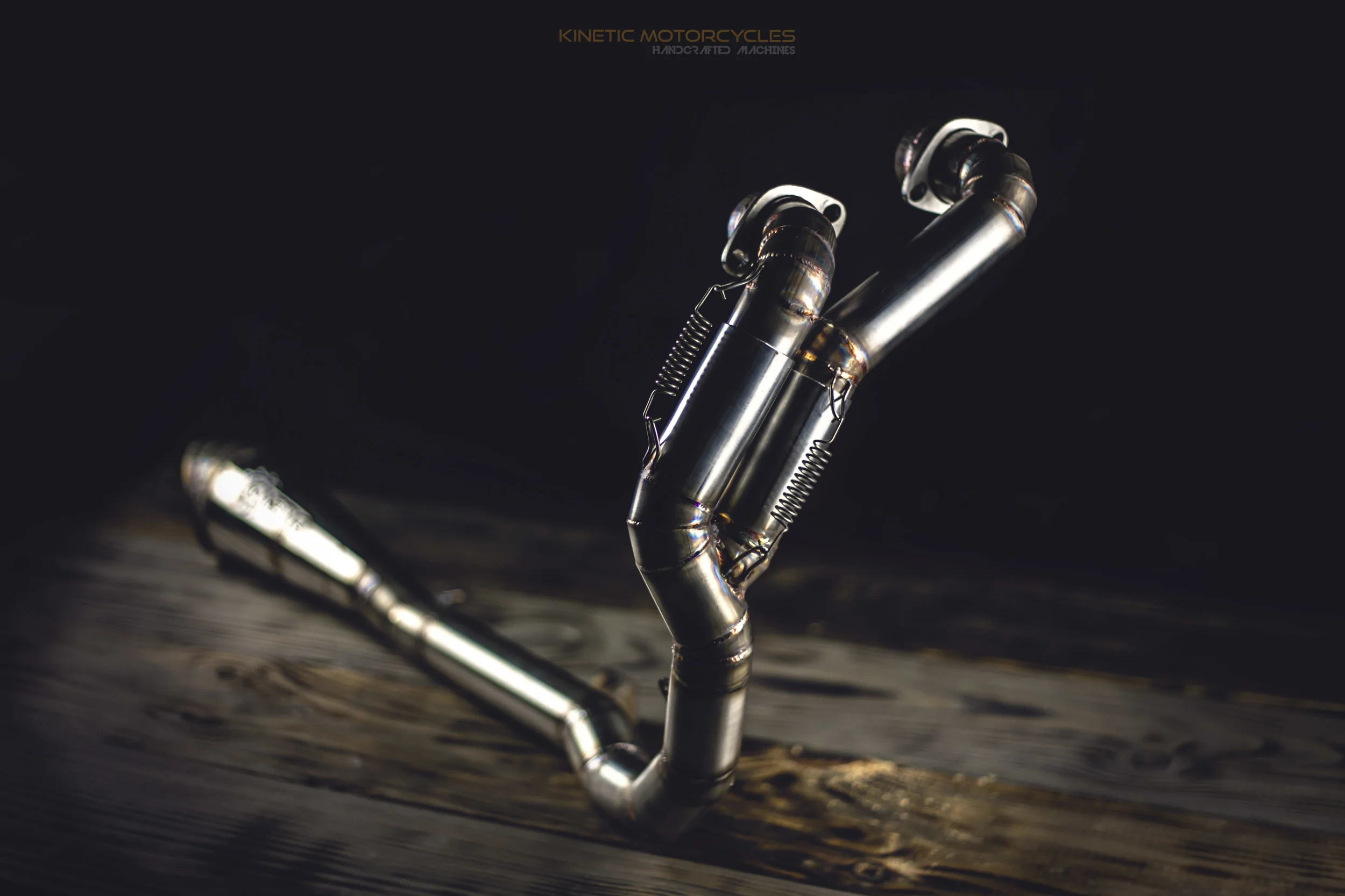 Kinetic Motorcycles Momentum 21 Exhaust System