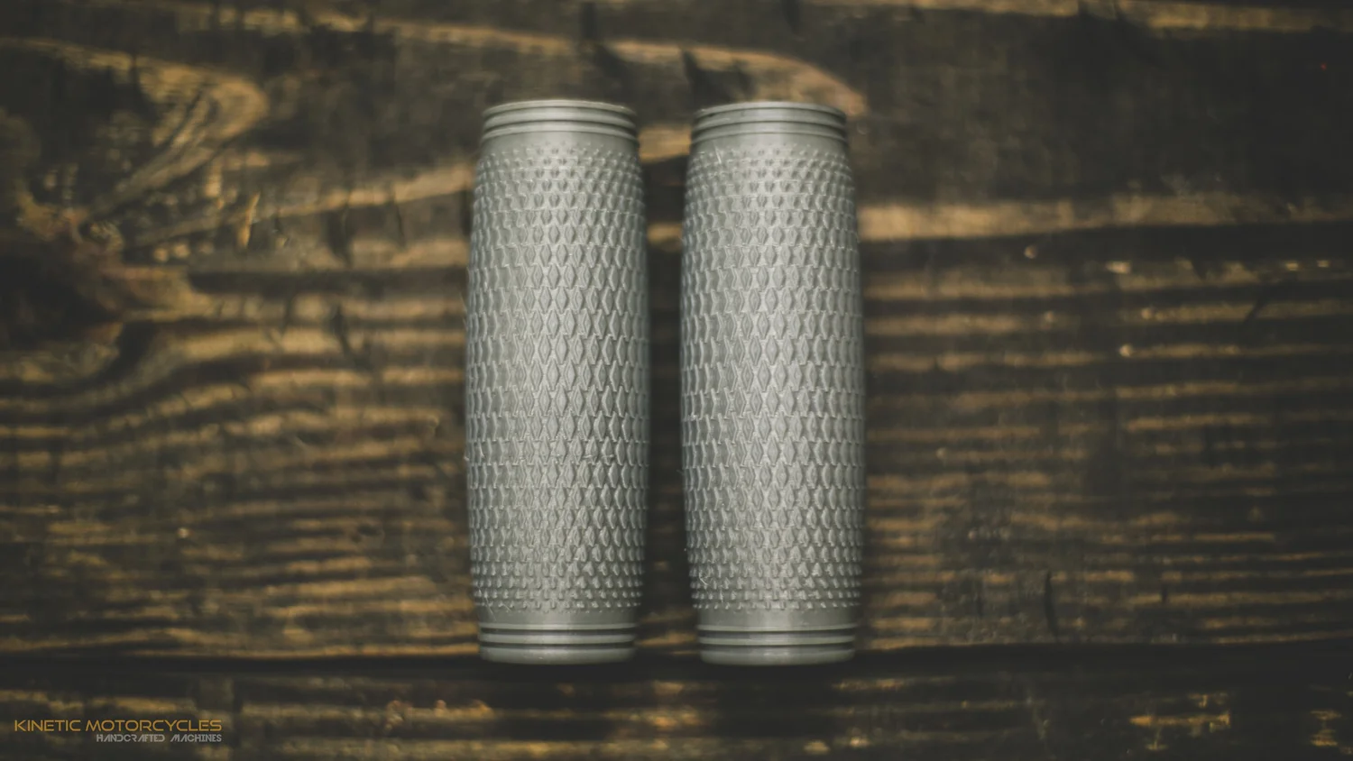 Kinetic Motorcycles Wide Knurl Grips