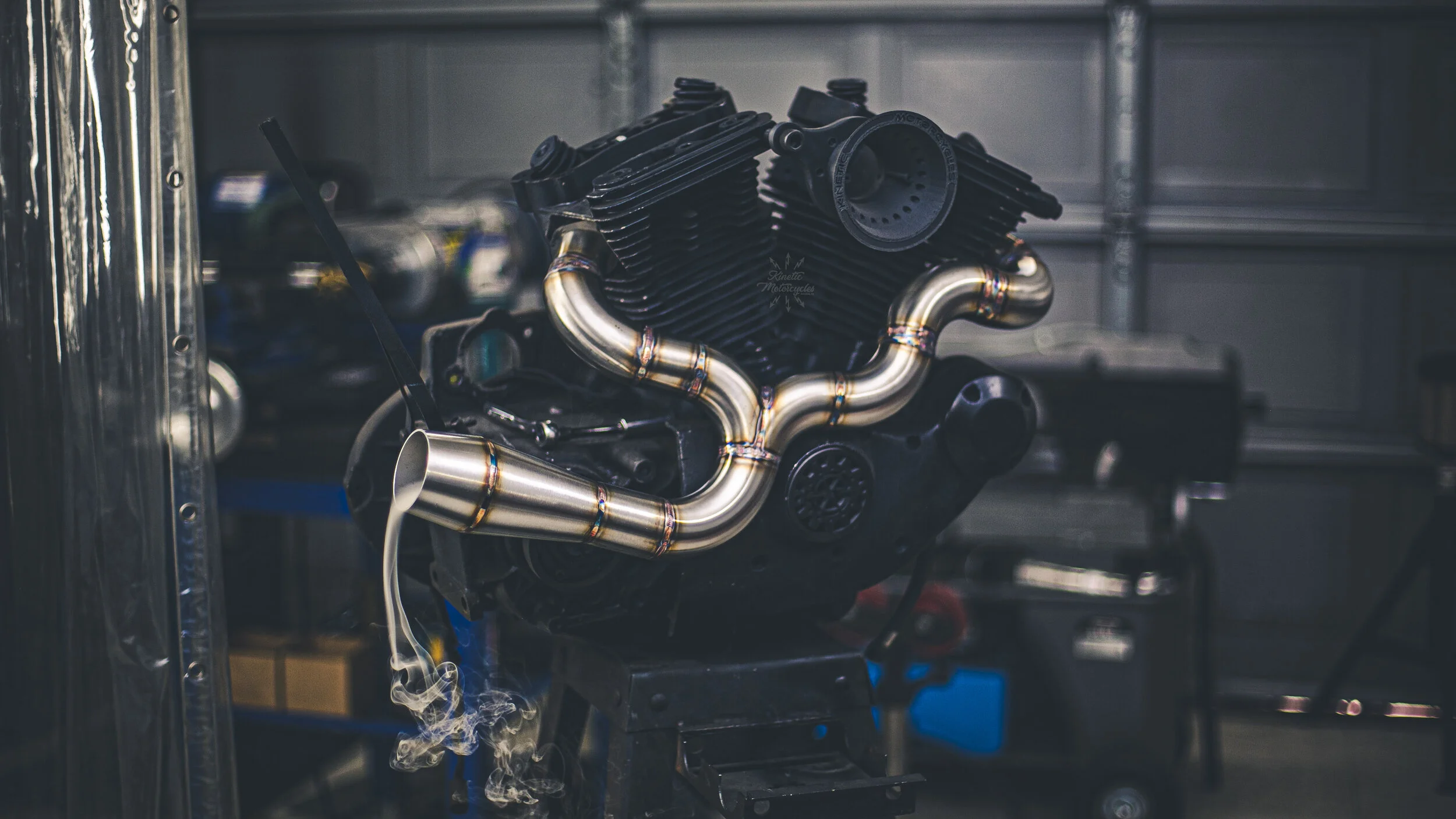Kinetic Motorcycles YS8 High-Performance 2-1 Sportster Exhaust