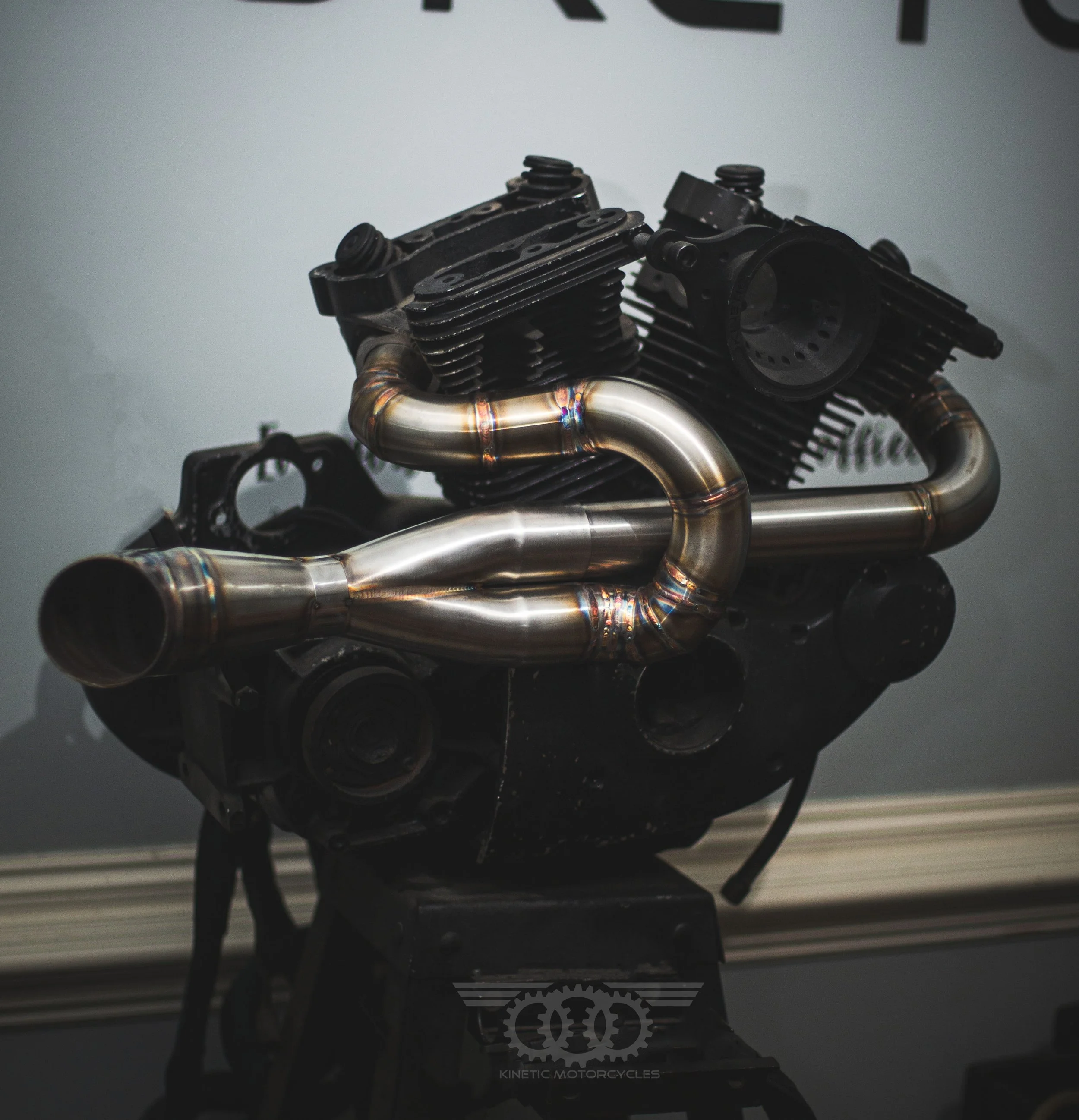 Kinetic Motorcycles 21 Sidewinder Sportster Exhaust