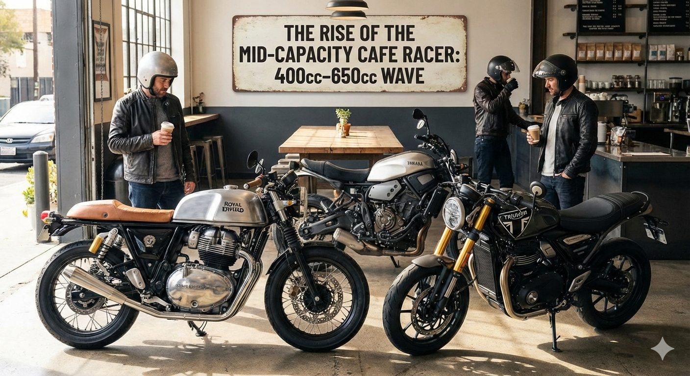 The Rise of the Mid-Capacity Cafe Racer: Customizing the 400cc–650cc Wave