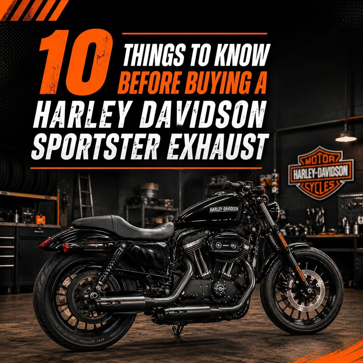 10 Things to Know Before Buying a Harley Davidson Sportster Exhaust