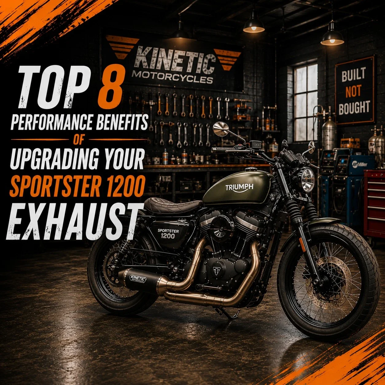 Top 8 Performance Benefits of Upgrading Your Sportster 1200 Exhaust