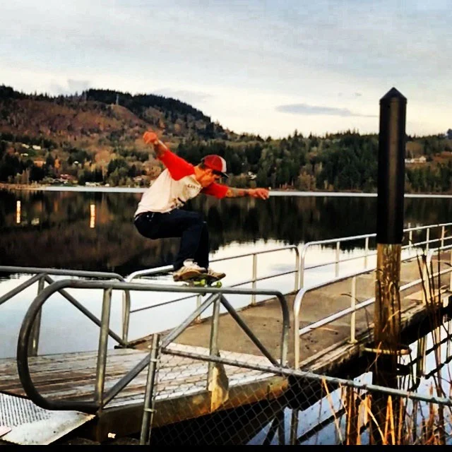 Gabe Saxon fs grind