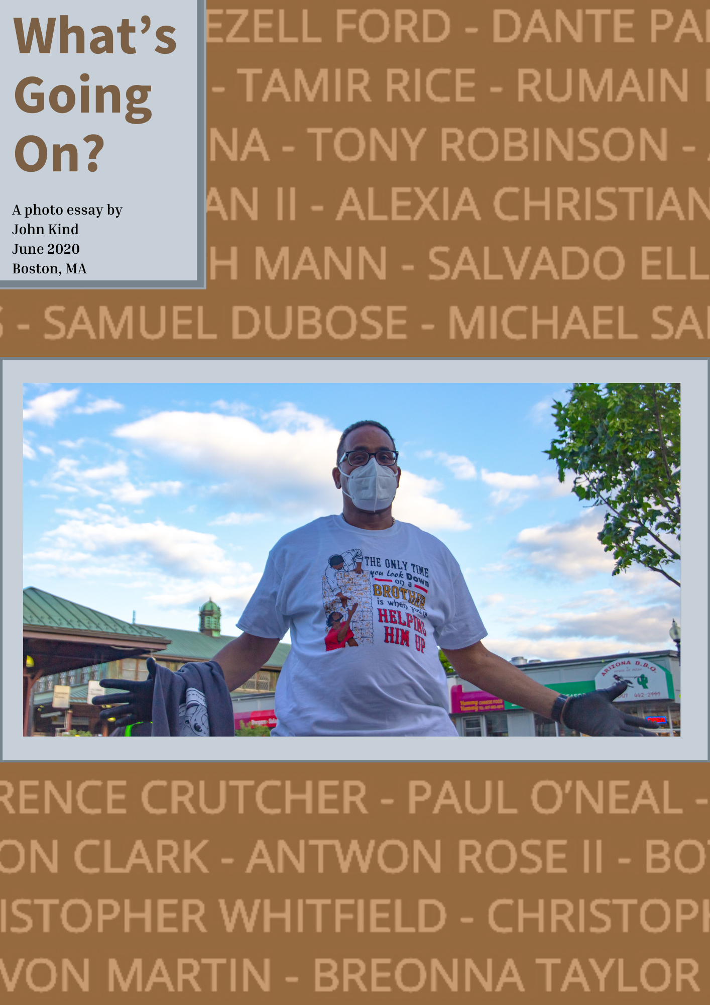 What’s Going On? Community Storytelling During COVID & Civil Unrest