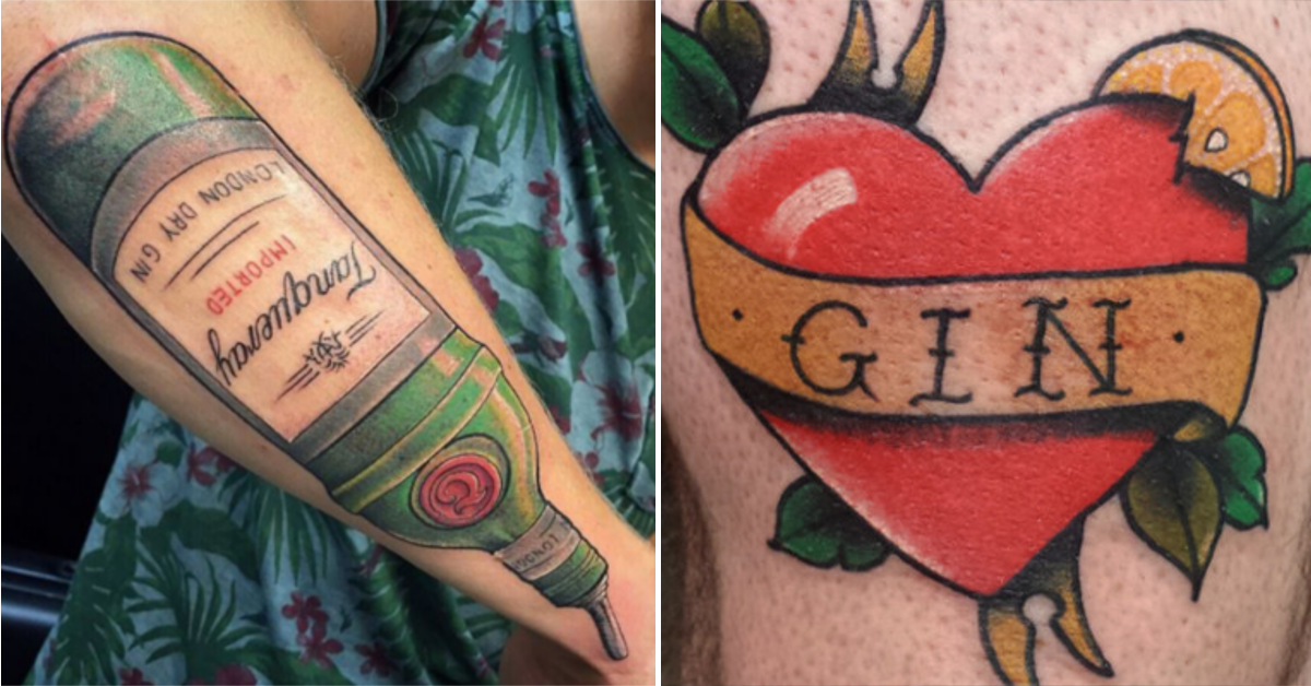 These gininspired tattoos are unbelievable! — Craft Gin Club The UK