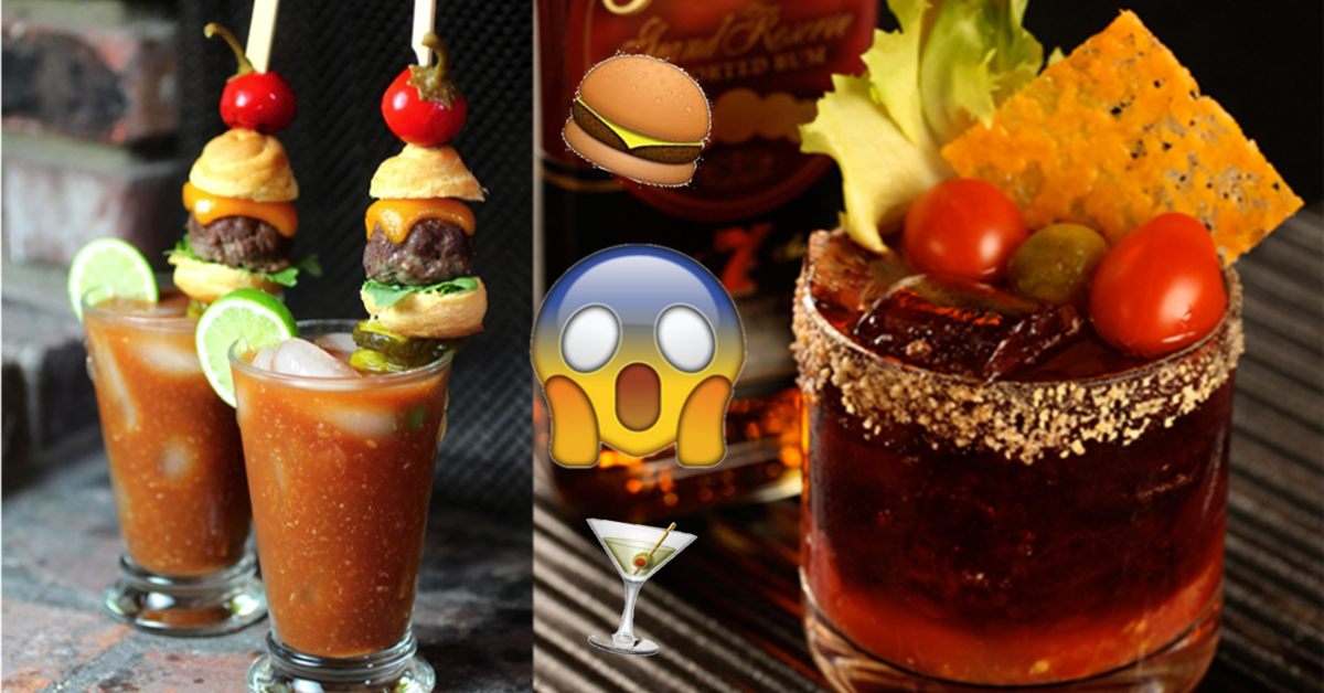 Cocktails that taste like burgers?! Yes, these seriously exist