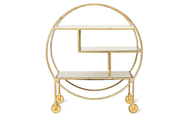 10 Stunning Art Deco Inspired Drinks Trolleys Cabinets To Add