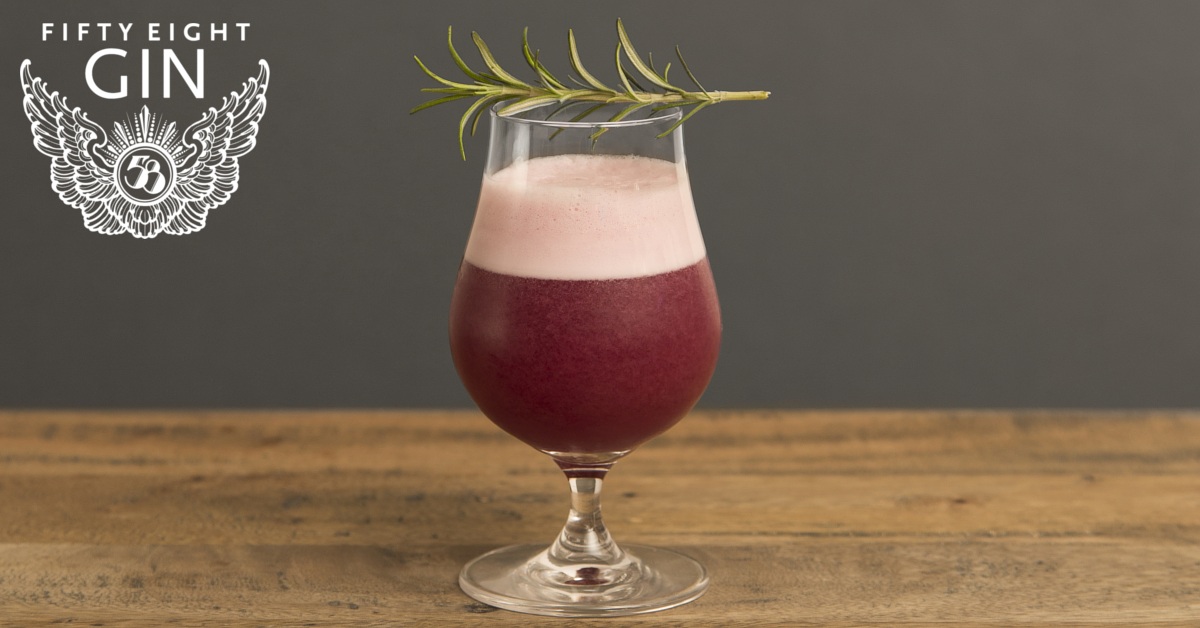 Rosemary and blackberry jam gin sour — Craft Gin Club The UK's No.1