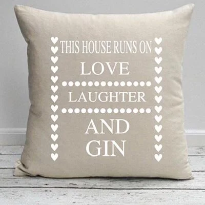 Treat: Personalised Cushion Cover £14, Etsy