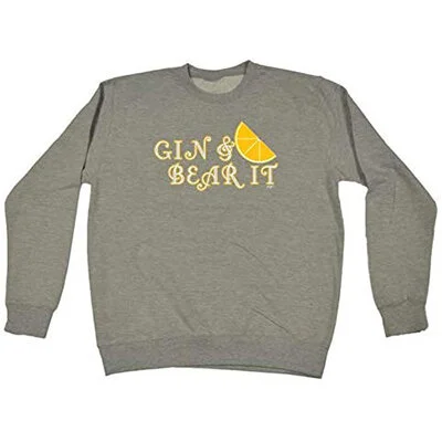 Steal: “Gin & Bear It” unisex sweater £13.95, amazon