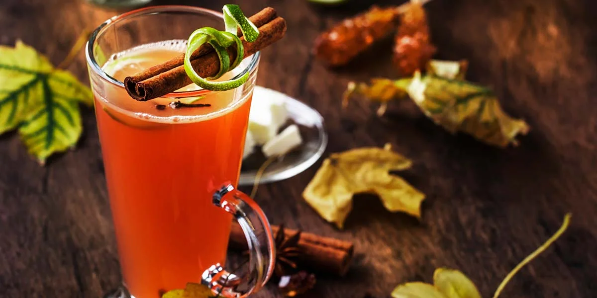 This toffee appleinspired gin cocktail is a yummy autumn alternative