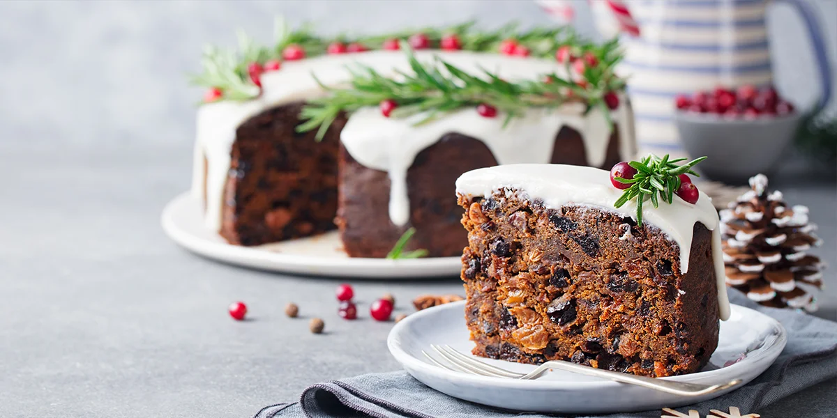 Try this sloe gininfused Christmas cake for a tasty twist on the