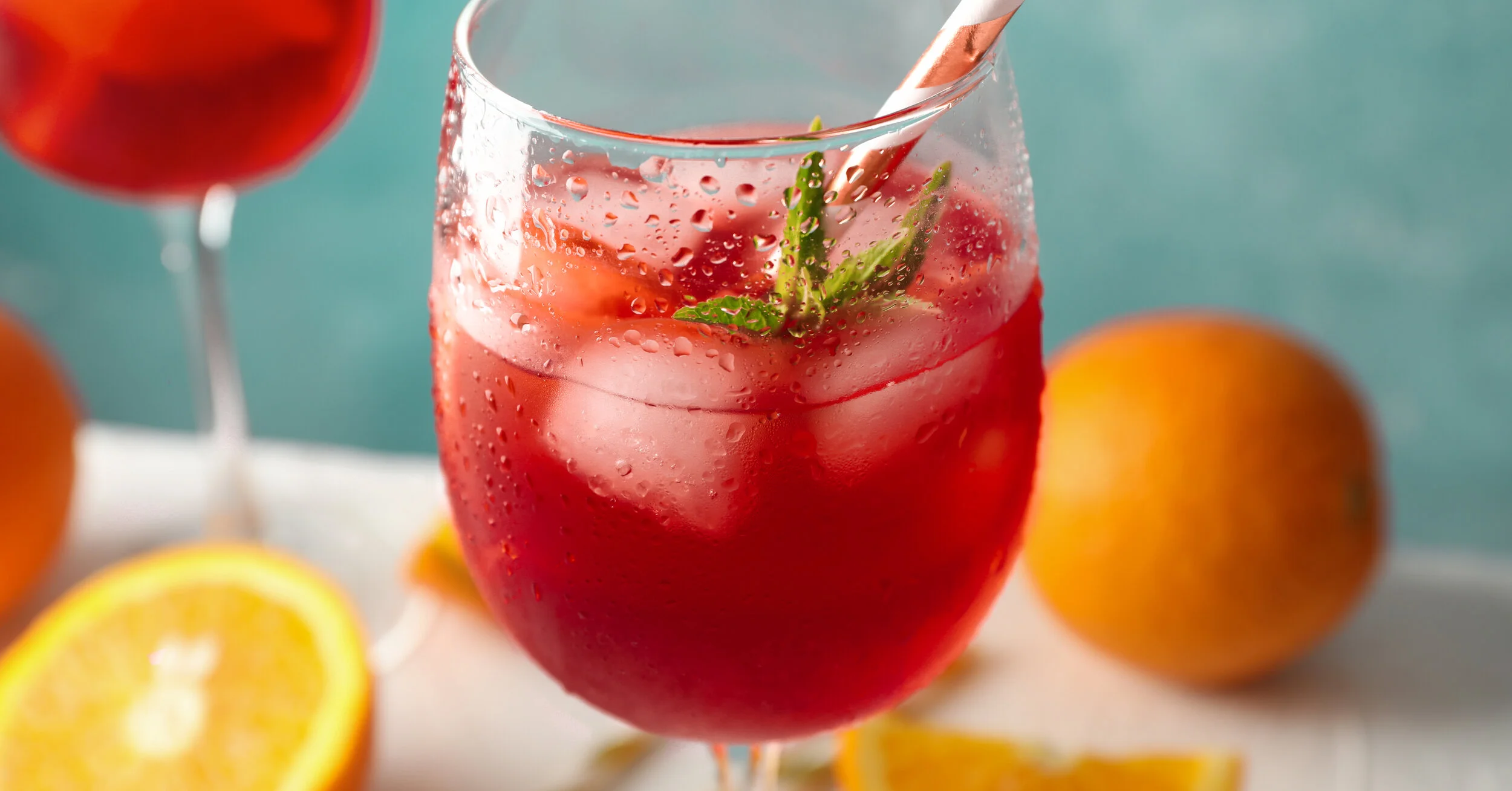 Gin, Grapefruit & Red Wine Punch a sophisticated drink to take us