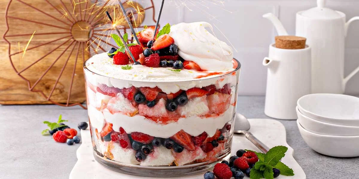 Pink Gin & Summer Berry Trifle! (A quick and easy 'cheat's' recipe