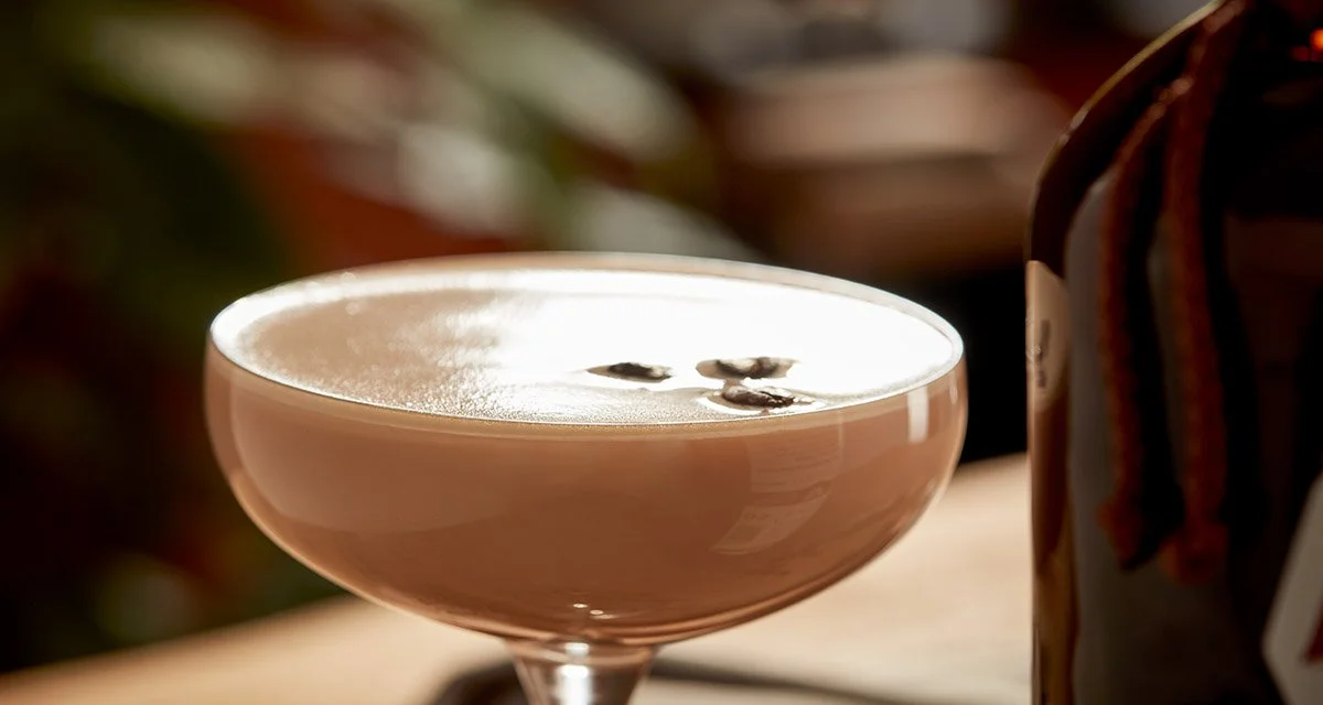 This rich, creamy gin and coffee liqueur cocktail will definitely get